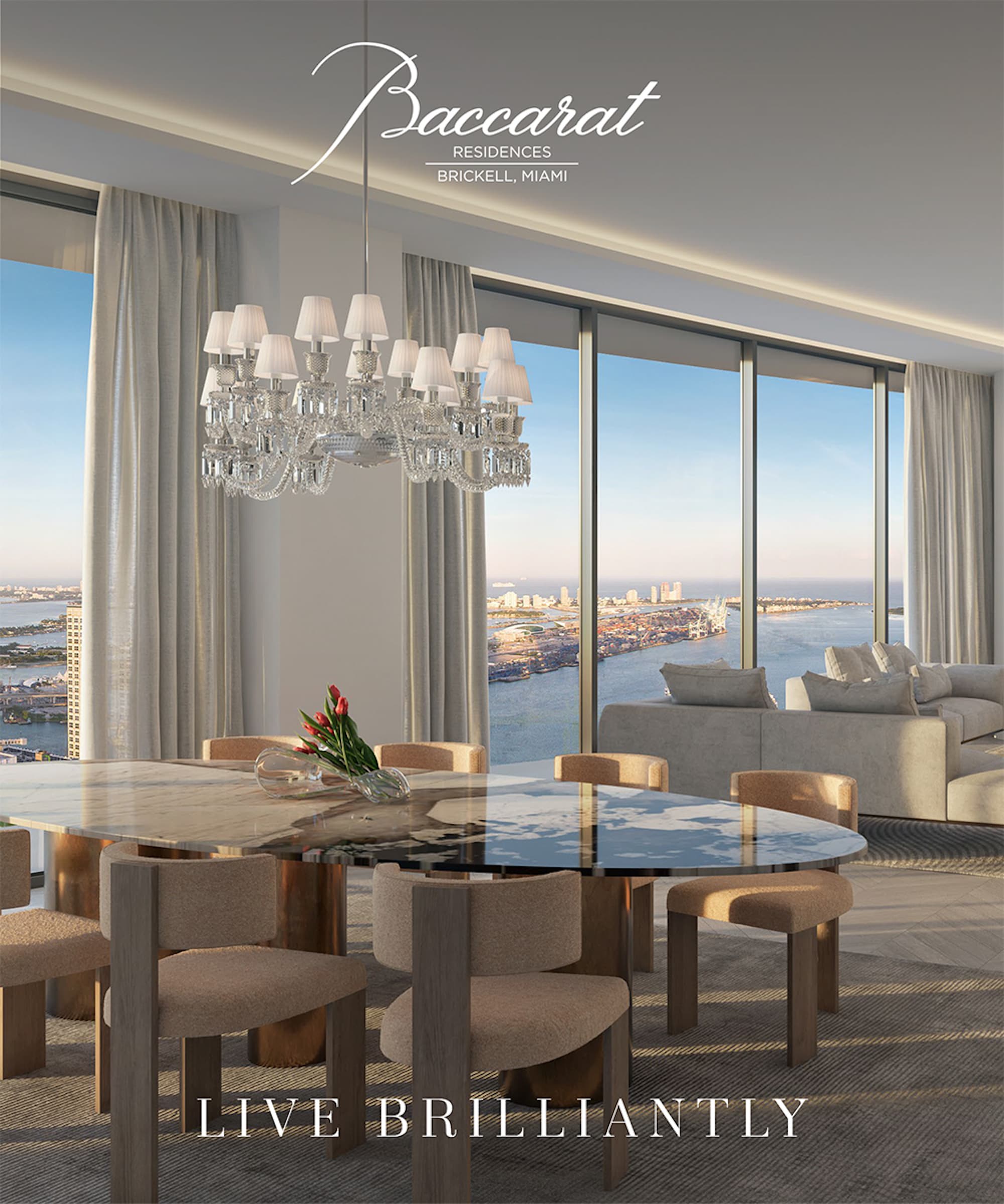 Baccarat Residences view